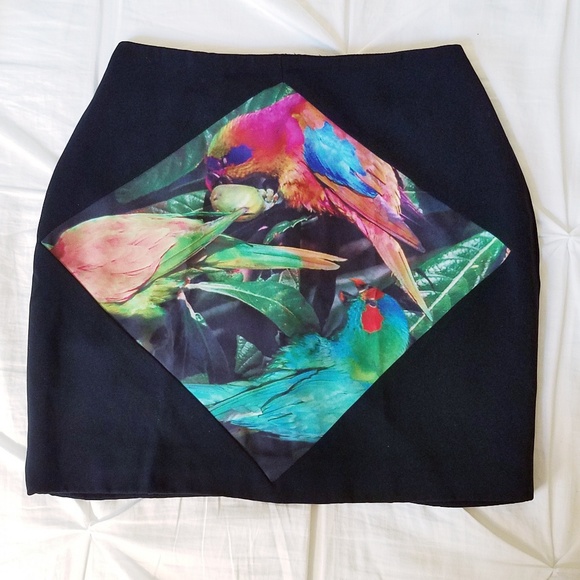 Cameo C/MEO Birds of Paradise Skirt, Size Small - Picture 2 of 8